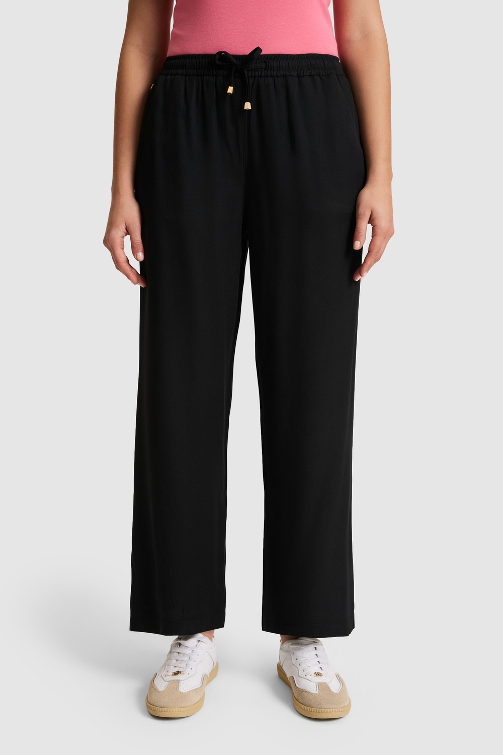U.S. Polo Assn. Kadın Haki Kanvas Pantolon 50325543-VR027 görsel 2