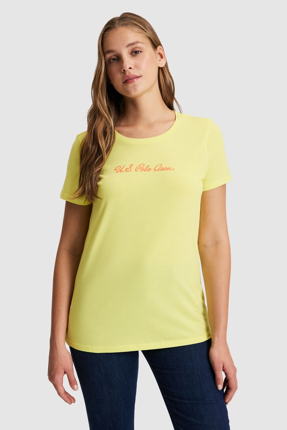 U.S. Polo Assn. Kadın Koyu Yeşil Basic Tişört 50323450-VR079