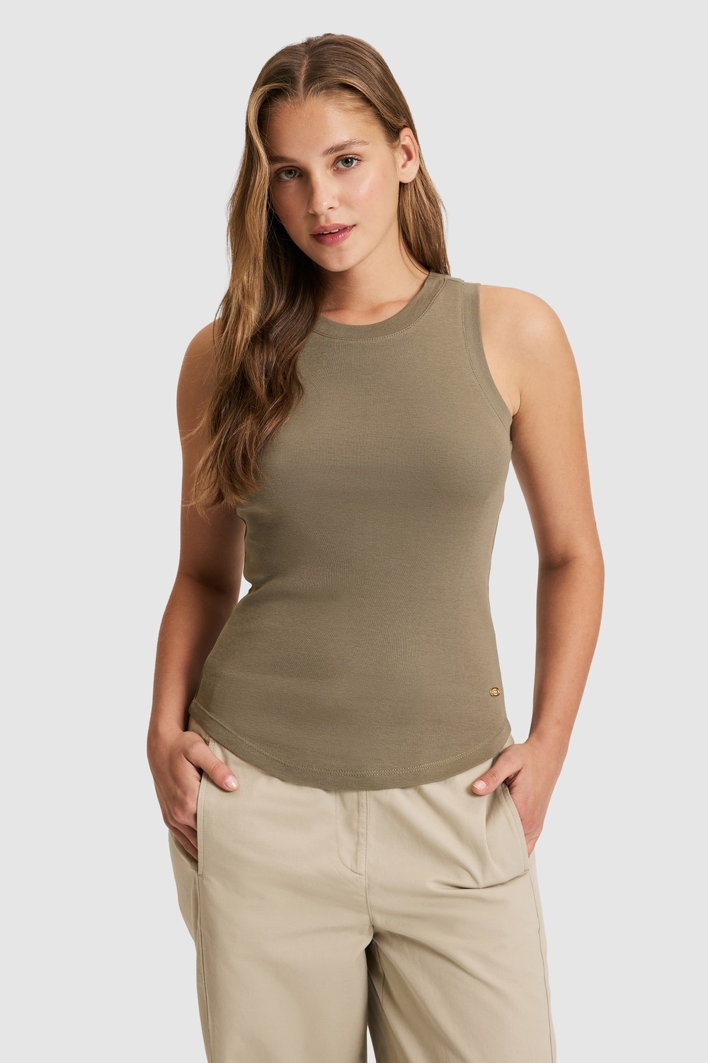 U.S. Polo Assn. Kadın Lacivert Basic Tişört 50321799-VR033