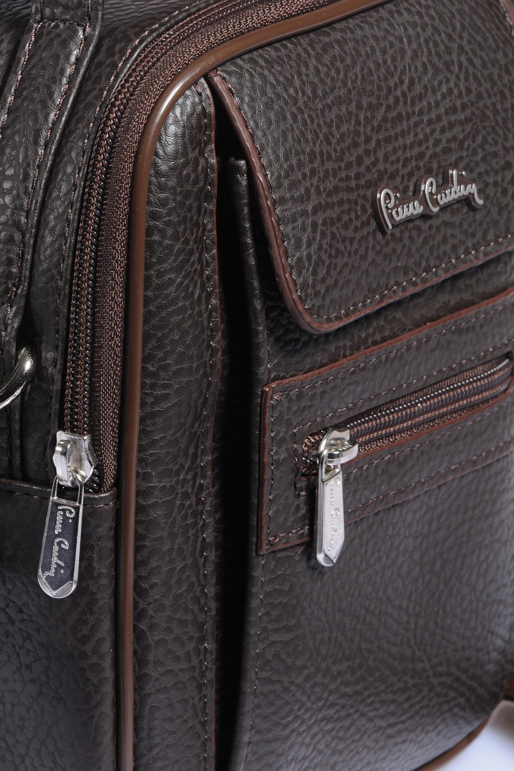 Pierre Cardin Kahverengi Erkek El Çantası 01Pc001422 Şık Görünüm ve Ergonomik Tasarım görsel 4
