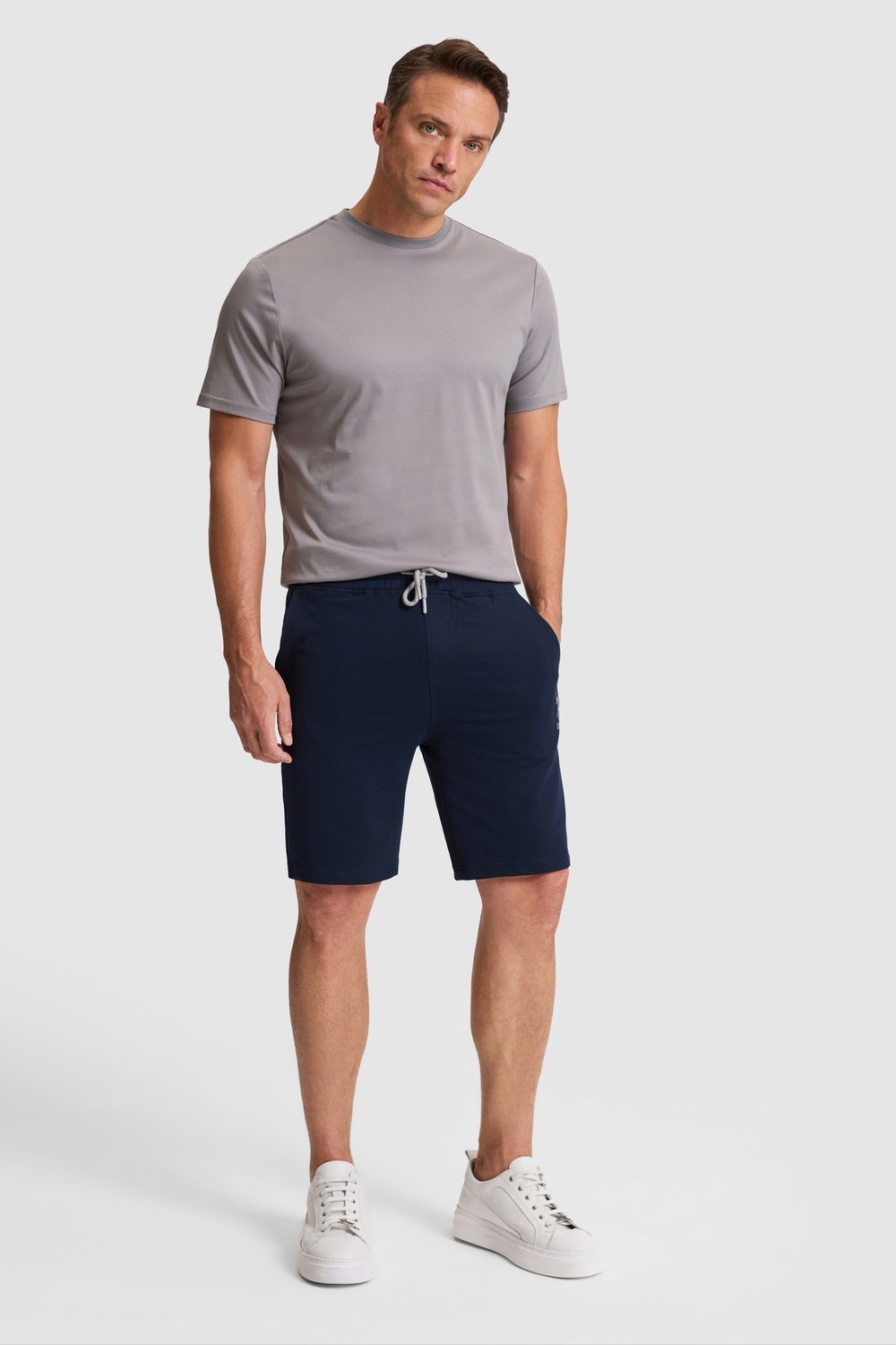 U.S. Polo Assn. Erkek Lacivert Örme Şort 50322605-VR033
