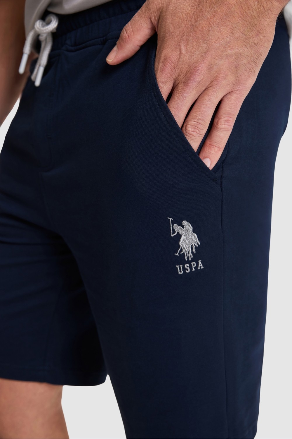 U.S. Polo Assn. Erkek Lacivert Örme Şort 50322605-VR033 görsel 6