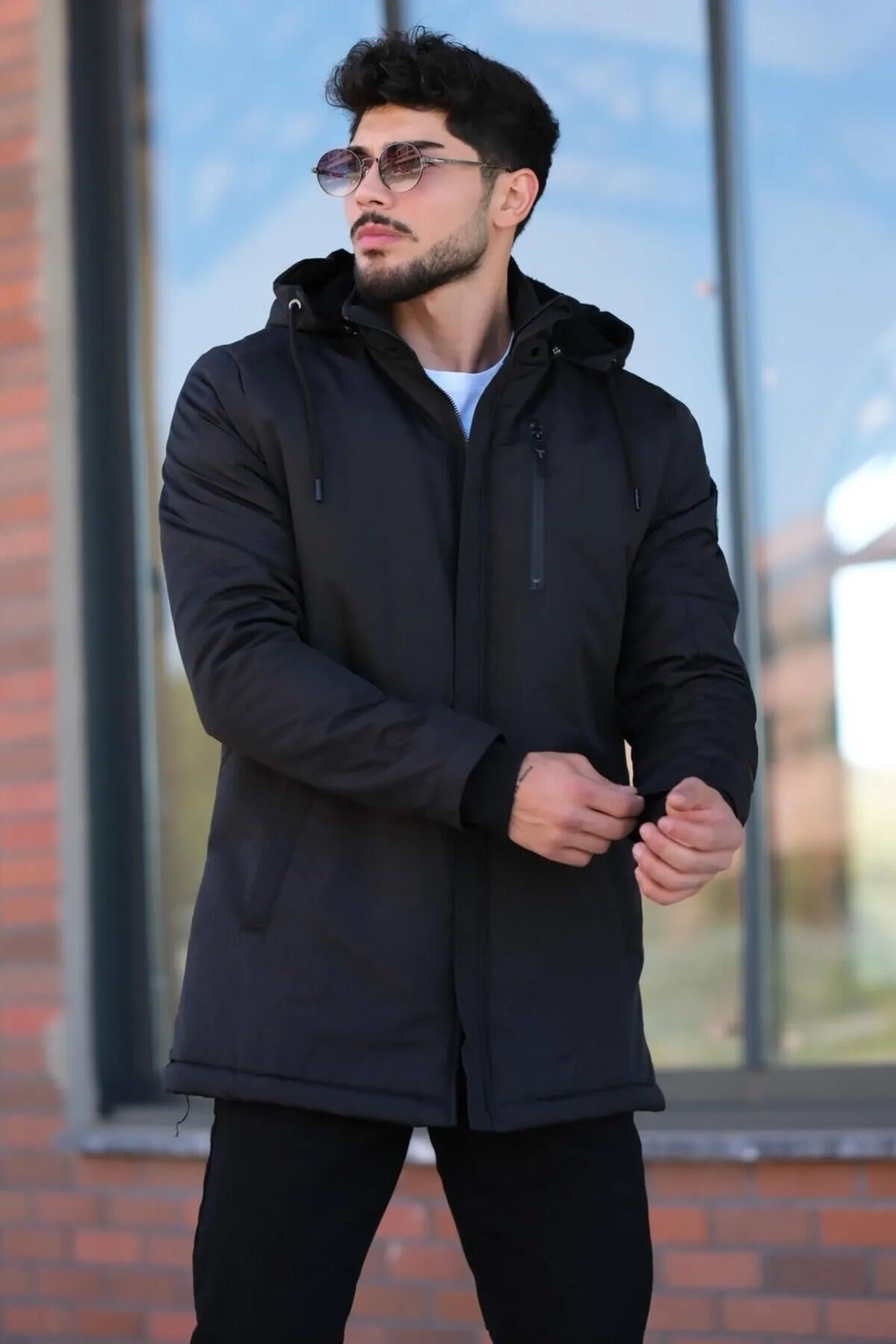 Stil Kombin Içi Kürk Astarlı Su Geçirmez MONT&KABAN&PARKA_50209 görsel 7