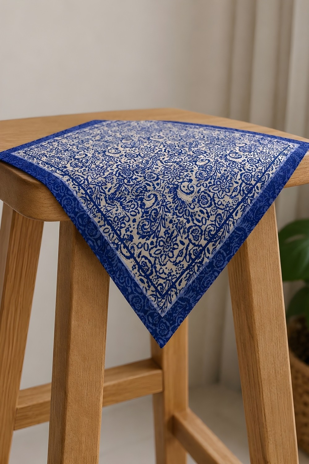 İmaj Butik Turuncu Etnik Desenli Bandana görsel 7
