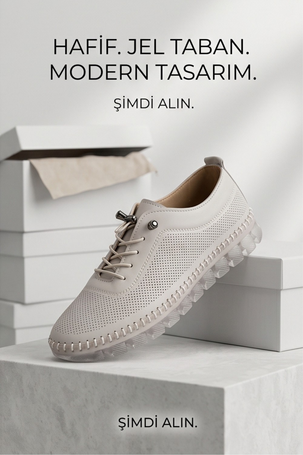 Liarca Flexigel Tam Ortopedik Jel Tabanlı Kadın Siyah Loafer - Ultra Esnek Nefes Alabilir Hafif Günlük Anne Ayakkabısı görsel 2