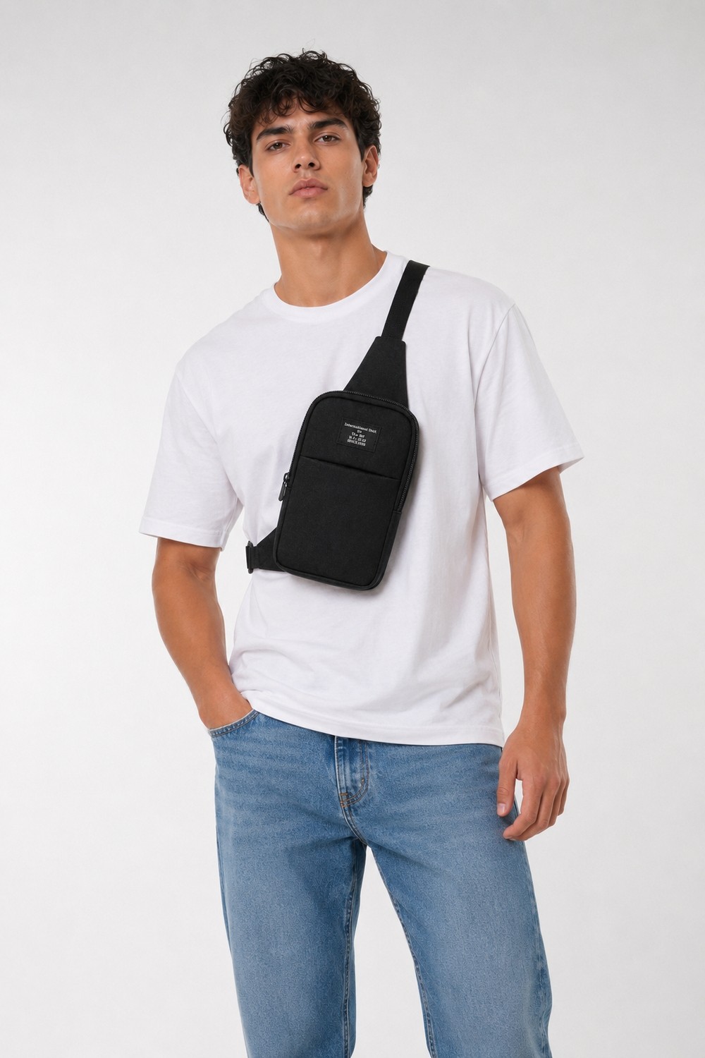 The Modawest Telefon Bölmeli Bel ve Çapraz Omuz Çanta Suya Dayanıklı Polyester Günlük Kullanım görsel 5