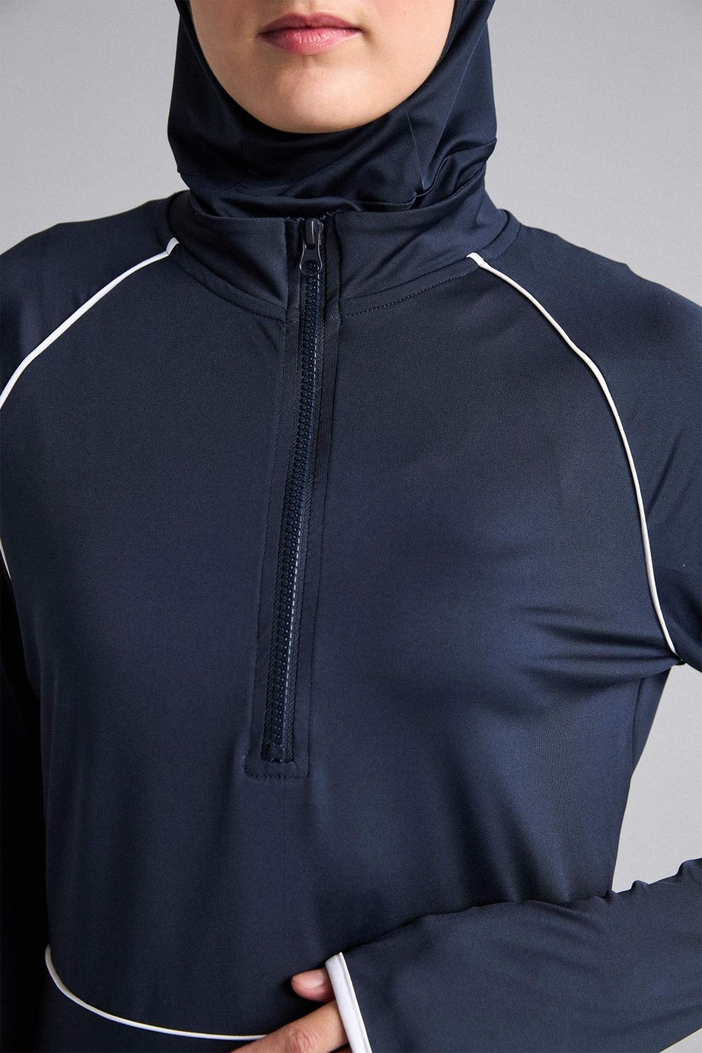 DeFacto Su İtici Regular Fit 4'lü Burkini Mayo G8873AX26SM görsel 6