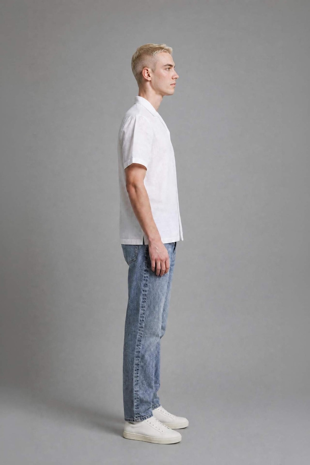 DeFacto %100 Pamuk Straight Fit Normal Bel Jean Pantolon H8248AX26SM görsel 2