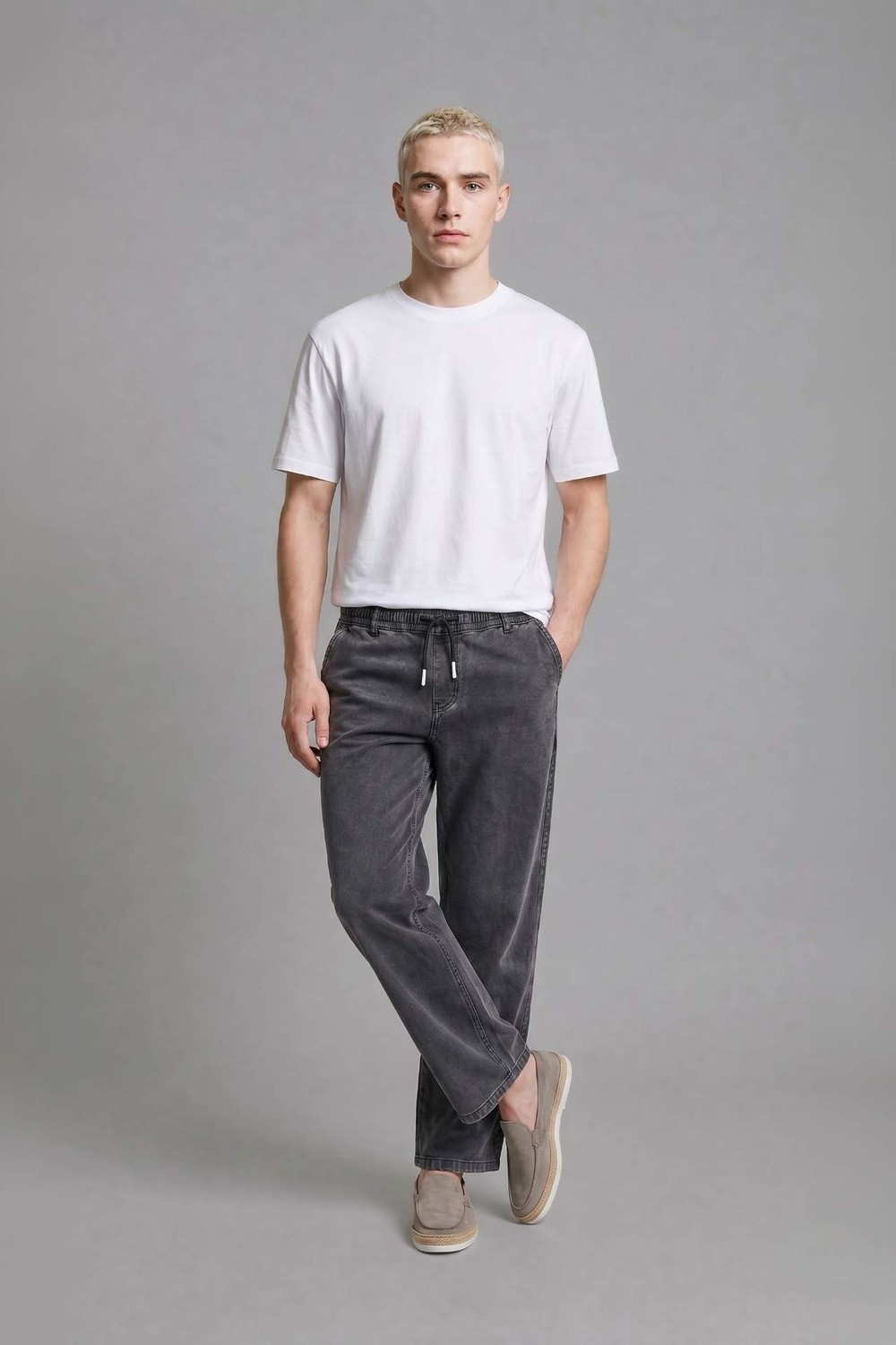 DeFacto Wide Leg Jean Pantolon H6568AX26SM görsel 2