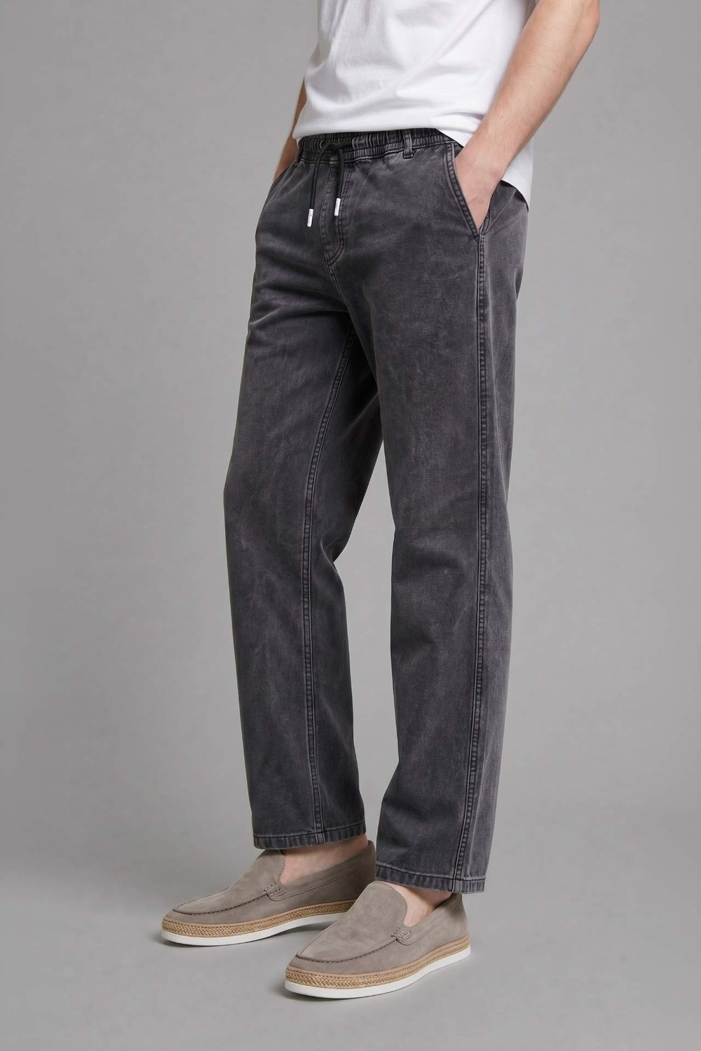 DeFacto Wide Leg Jean Pantolon H6568AX26SM görsel 5