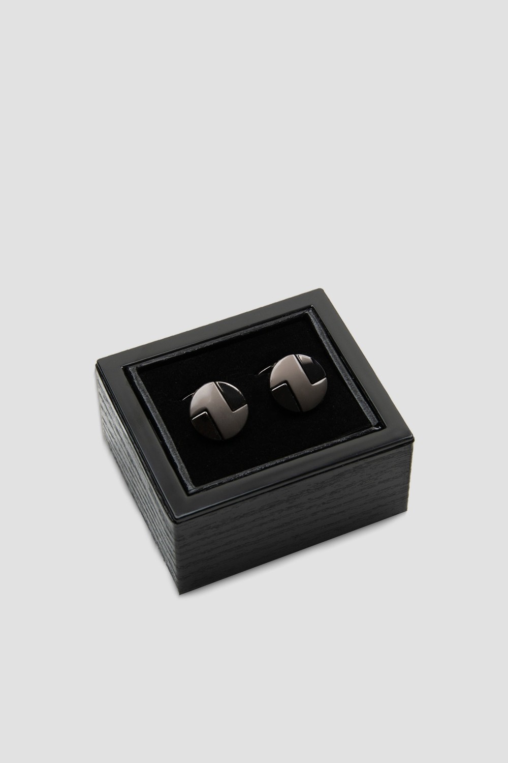 Abbate 98504 Black Koyu Gri Erkek Kol Düğmesi