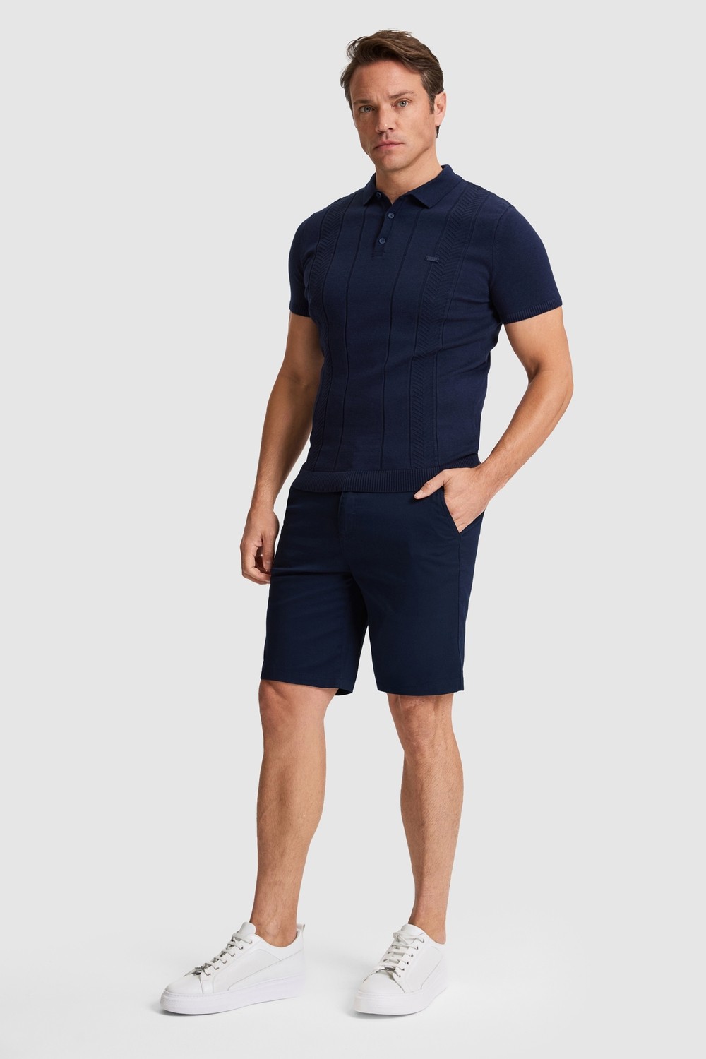 U.S. Polo Assn. Erkek Lacivert Dokuma Şort 50322320-VR033