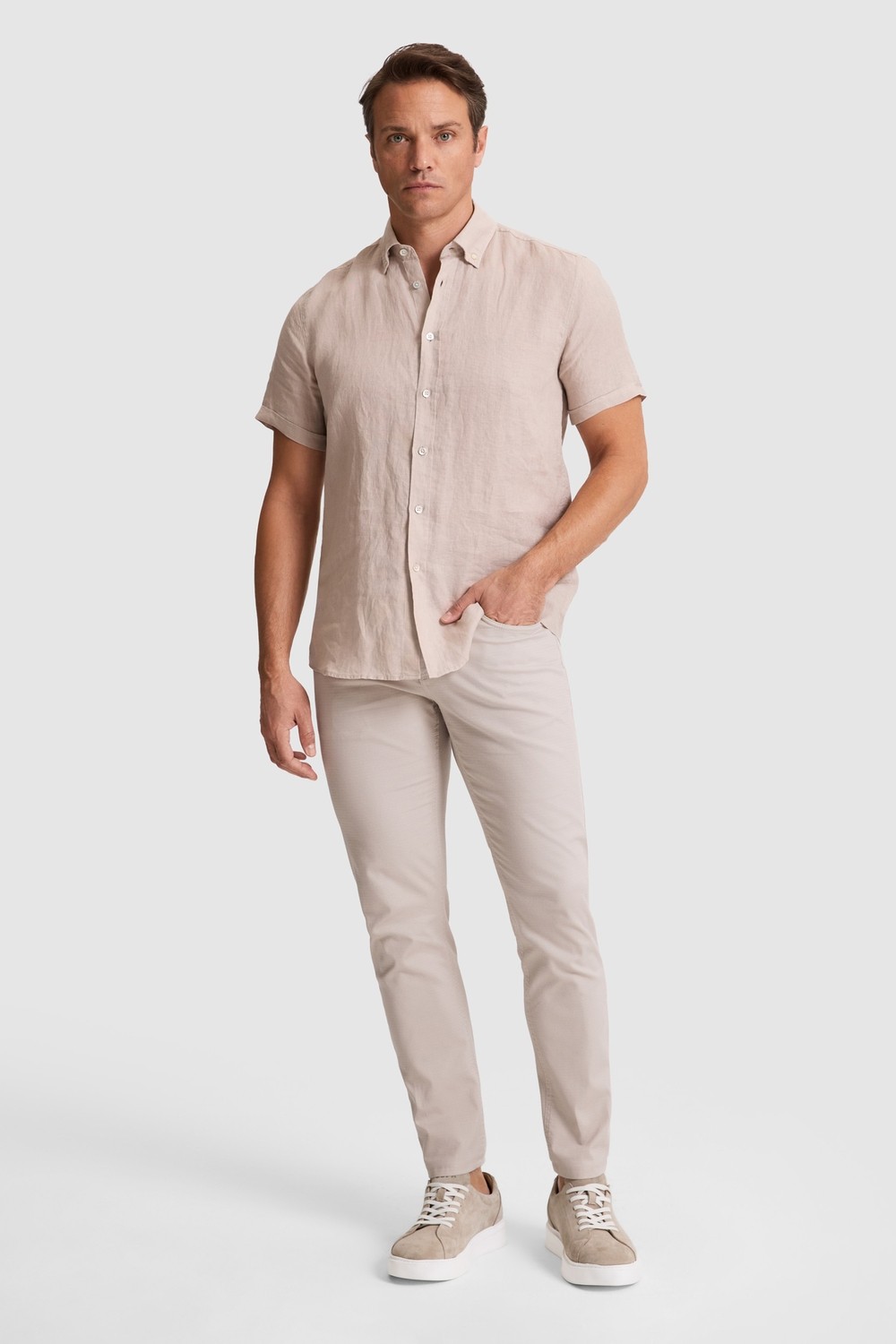 U.S. Polo Assn. Erkek Taş Kanvas / Chino Pantolon 50322356-VR049