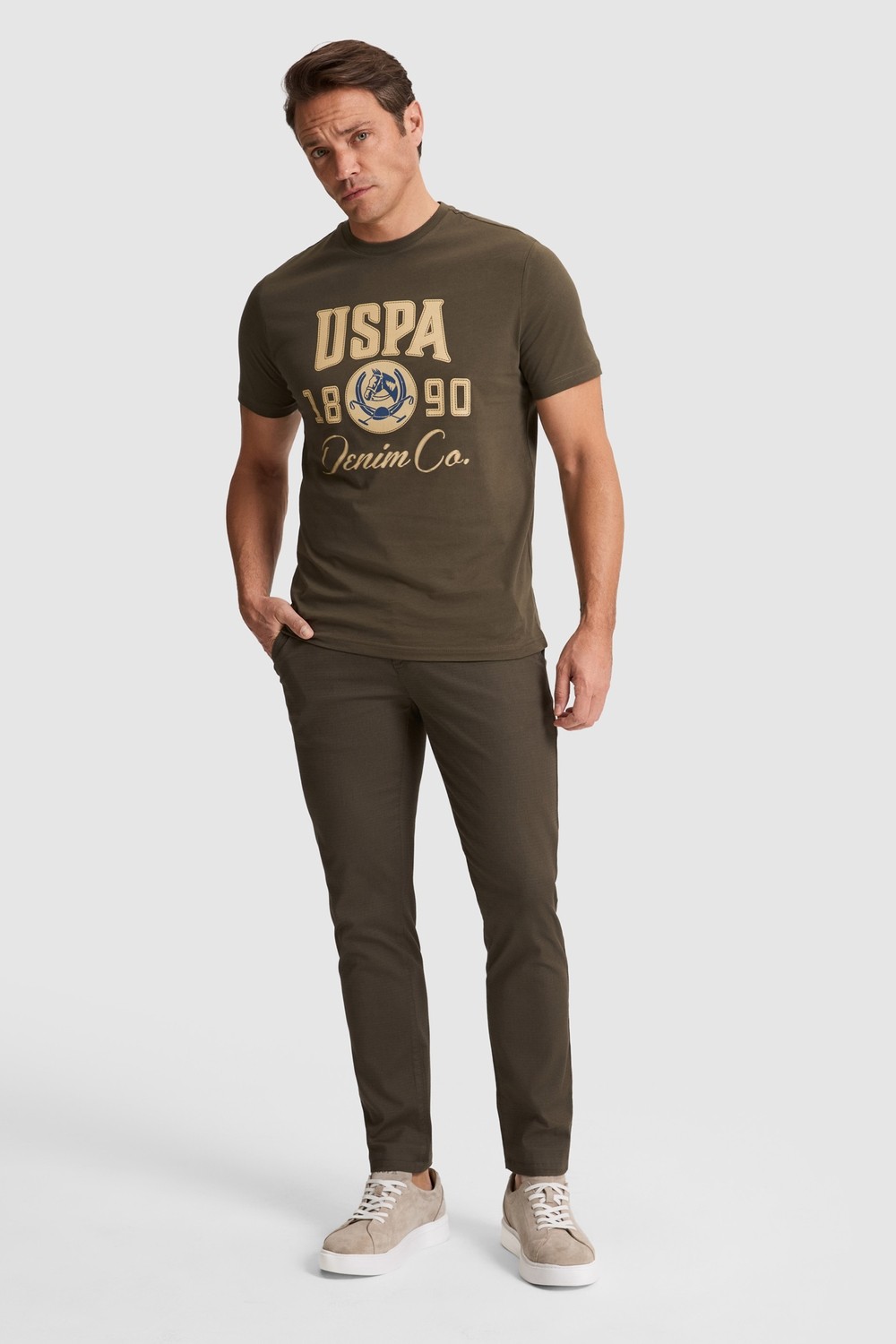U.S. Polo Assn. Erkek Siyah Kanvas / Chino Pantolon 50322310-VR046