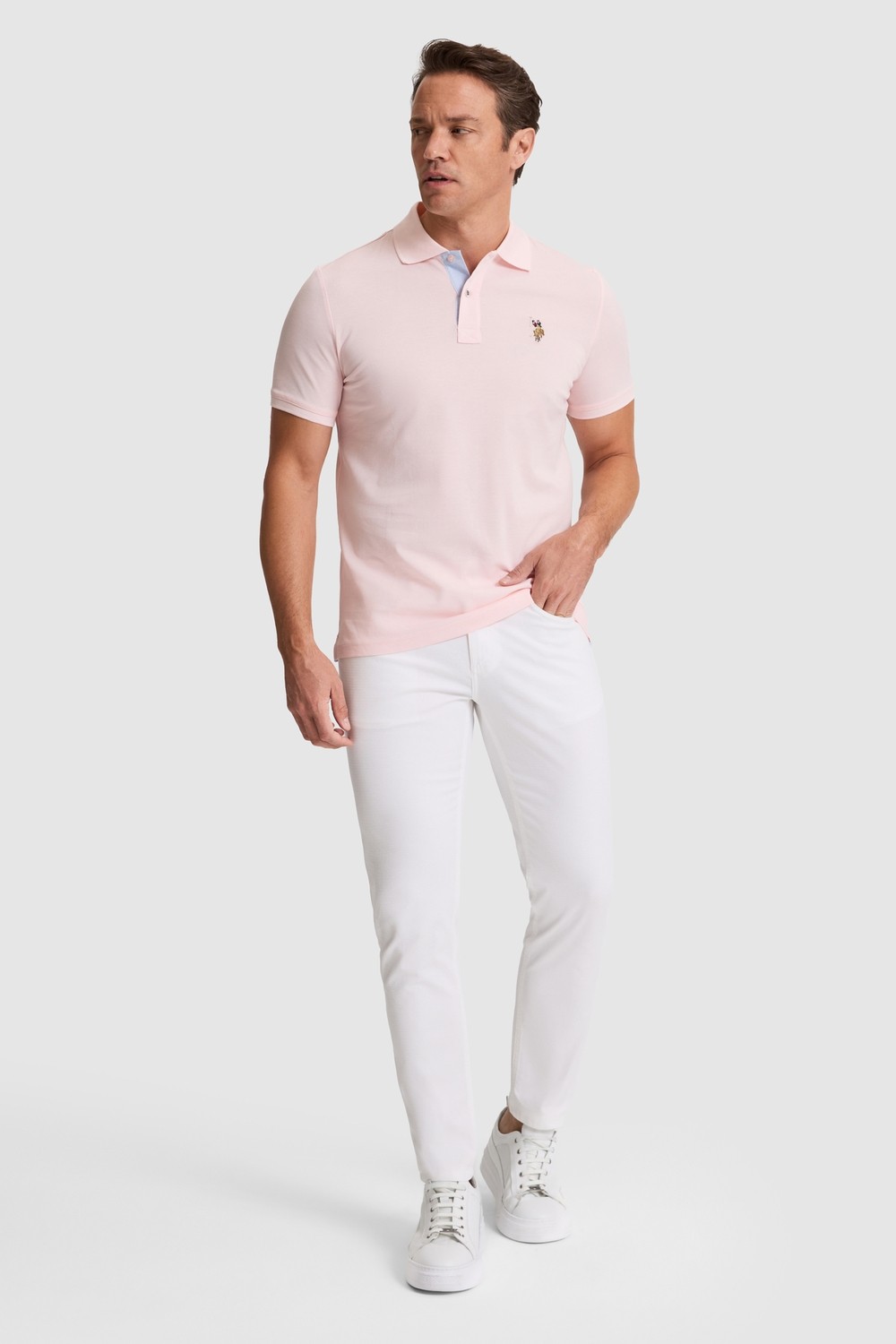 U.S. Polo Assn. Erkek Taş Kanvas / Chino Pantolon 50322356-VR049