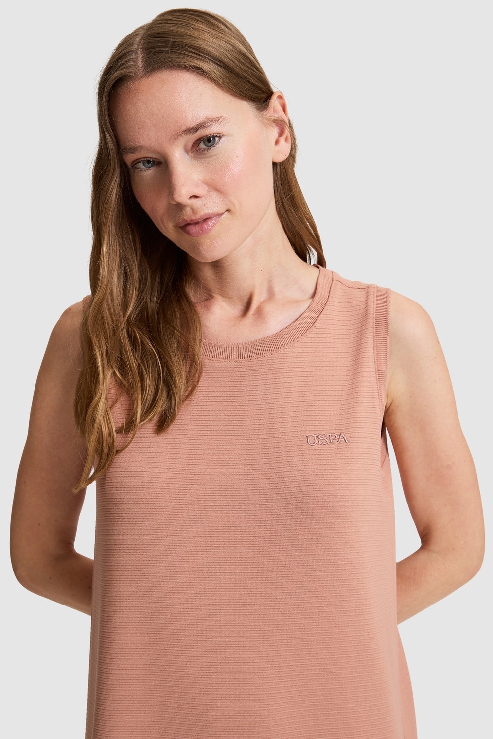 U.S. Polo Assn. Kadın Siyah Örme Elbise 50323510-VR046 görsel 2