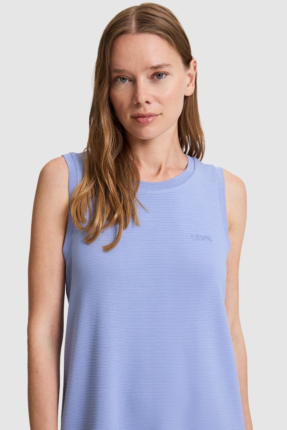 U.S. Polo Assn. Kadın Siyah Örme Elbise 50323510-VR046 görsel 8