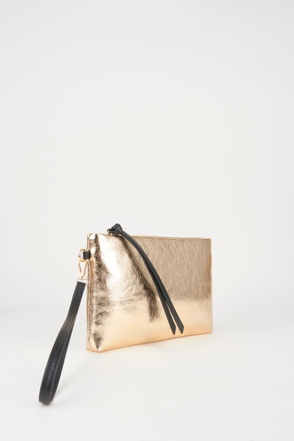 Vivaq Kadın Bellis Gold Astarlı Suni Deri Bilek Askılı Portföy El ve Clutch Çanta görsel 3
