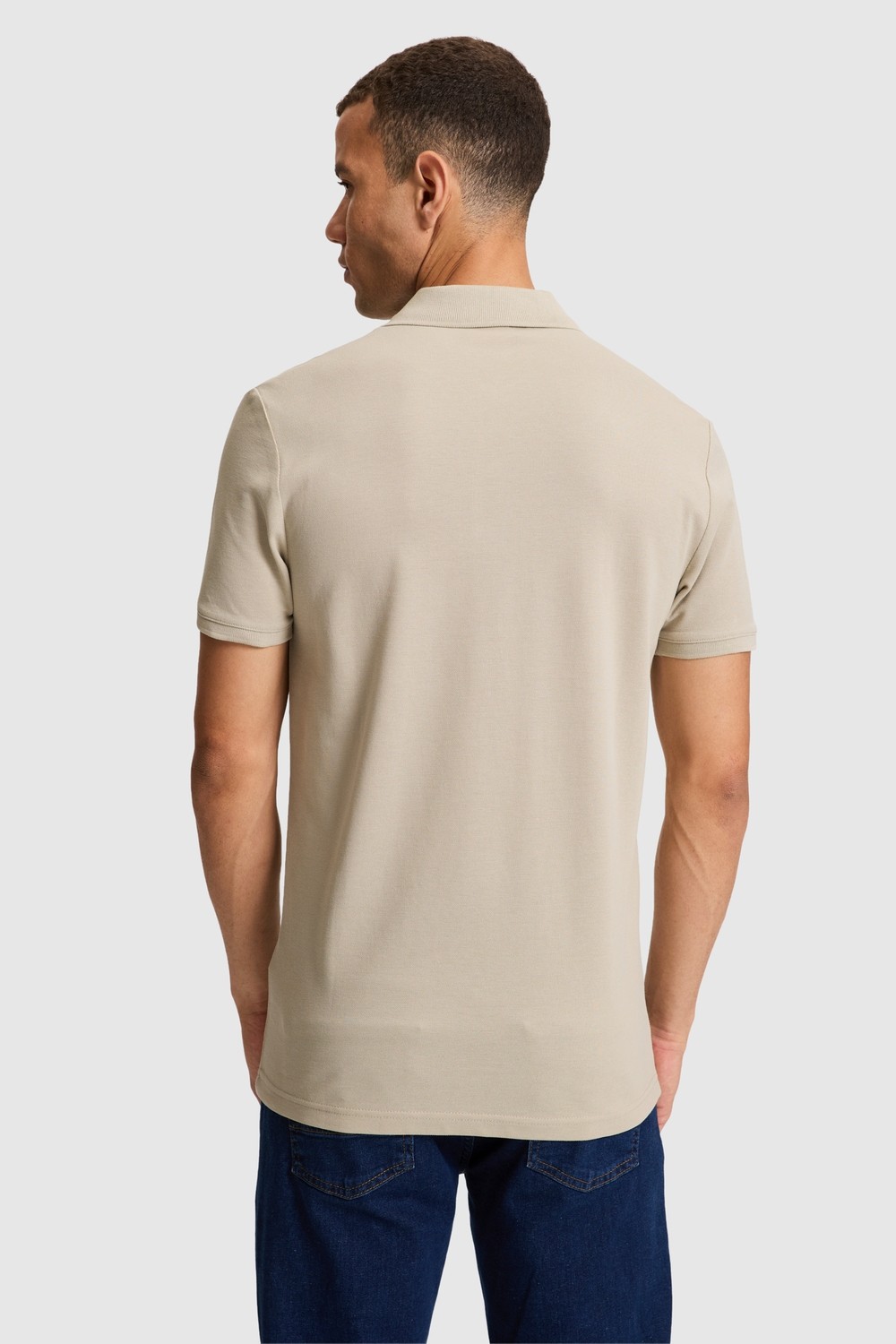 U.S. Polo Assn. Erkek Açık Gri Tişört Basic 50326972-VR001 görsel 6