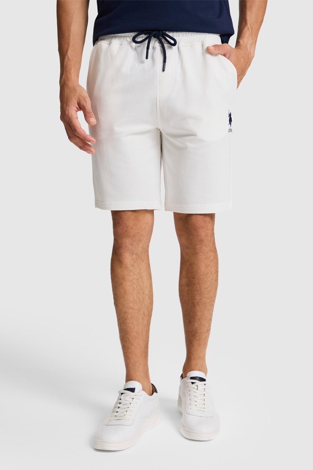 U.S. Polo Assn. Erkek Lacivert Örme Şort 50322605-VR033 görsel 8