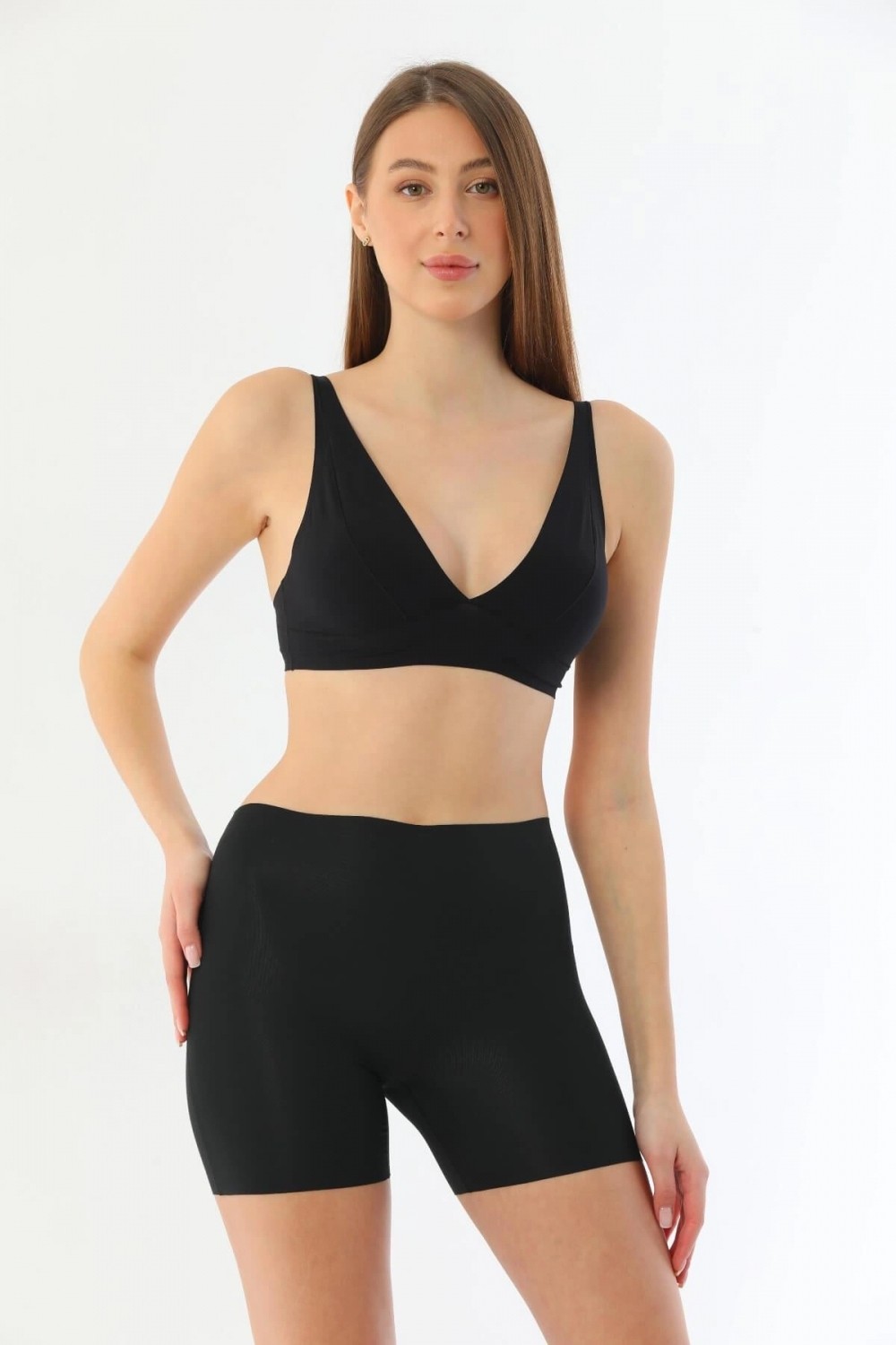 MiraLive Marsilyan™ Siyah Mı 2703 Lazer Kesim Iz Yapmaz Hayalet Boxer
