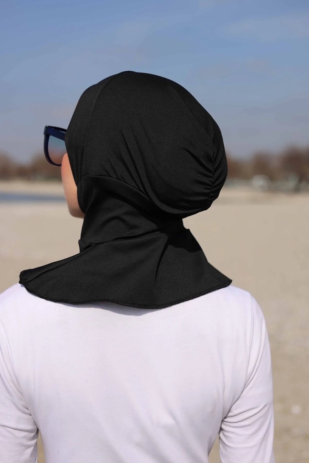 Gavlia Nua Tesettür Mayo.tunik Tayt Bone 3'lü Set Çanta Hediye görsel 6