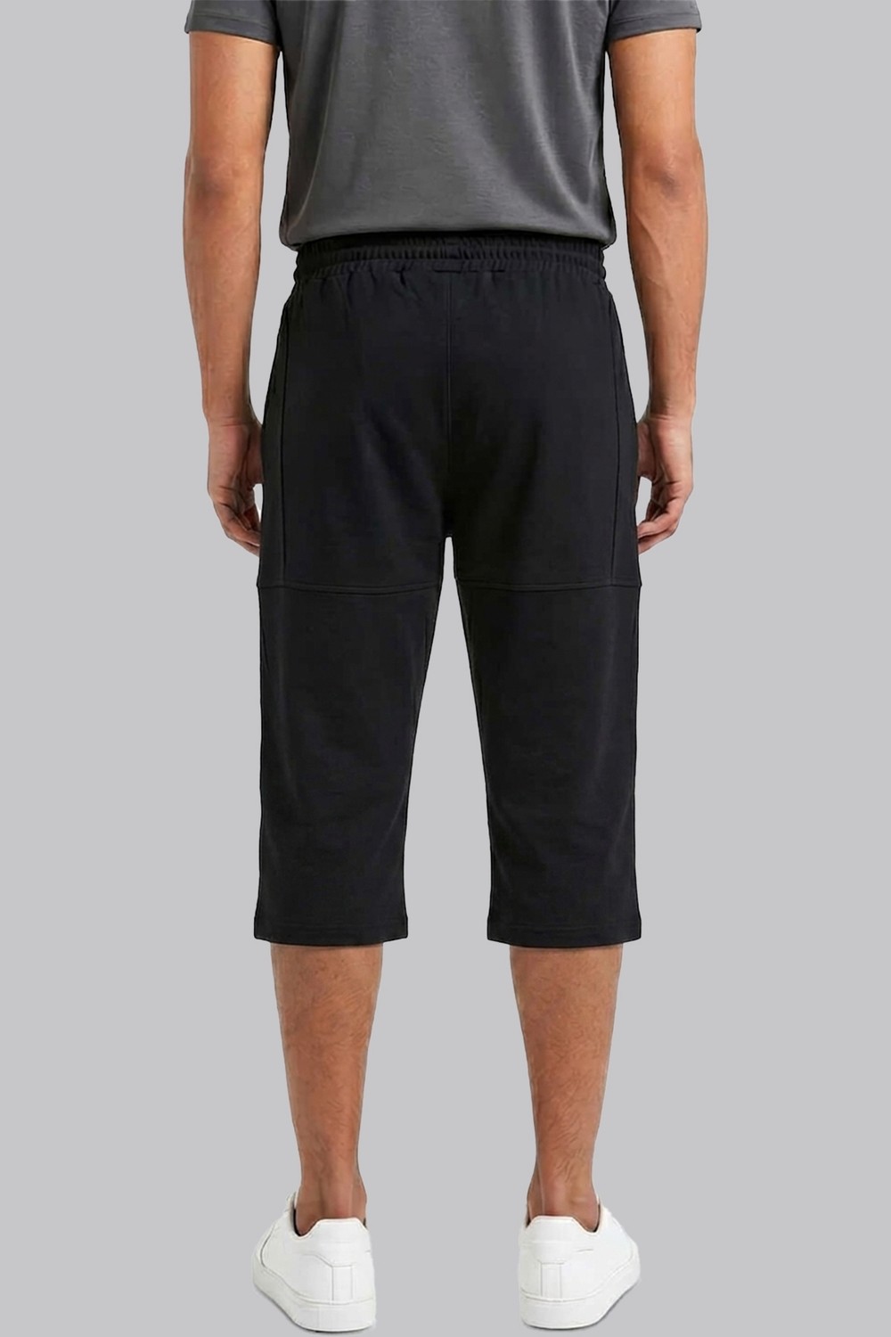 Slazenger 7070 Erkek Regular Fit Uzun Kapri Bermuda Şort Pamuklu Esnek Rahat Kesim görsel 3