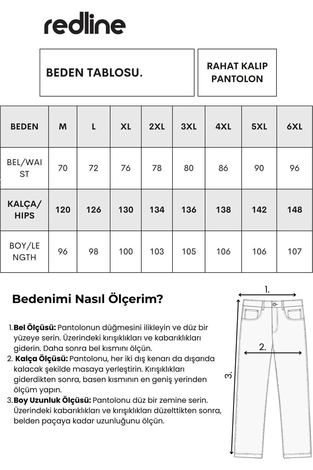 Redline Defy Erkek Rahat Kalıp Keten Görünümlü Pantolon görsel 7