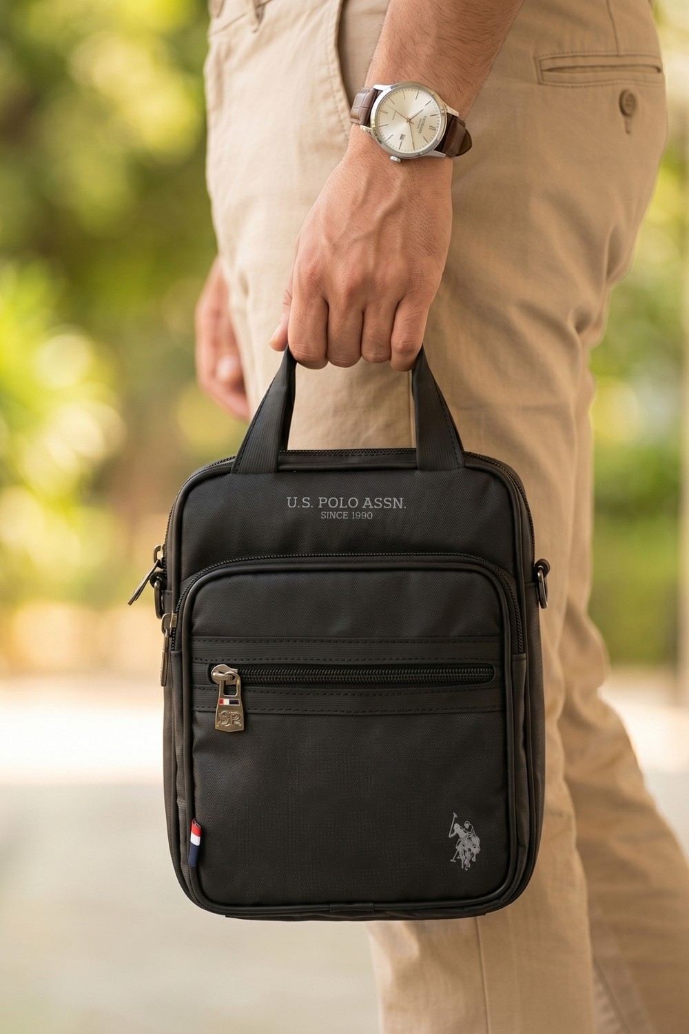 U.S. Polo Assn. U.s. Polo Assn 26038 Omuz Askılı Erkek El Çantası Postacı Çantası