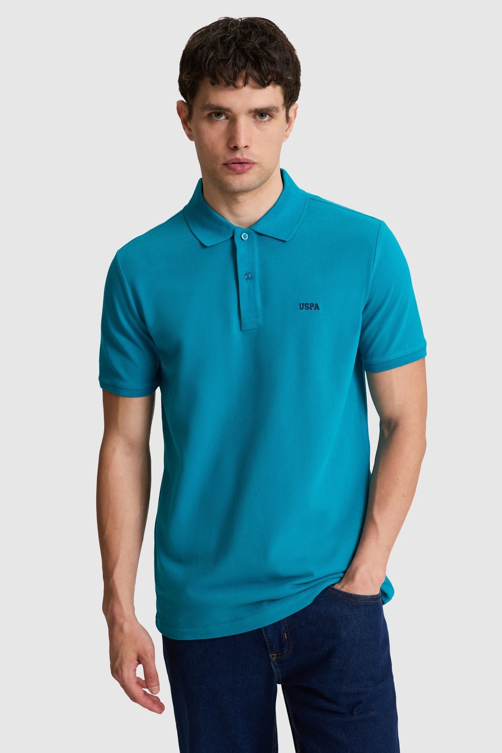 U.S. Polo Assn. Erkek Kiremit Tişört Basic 50326963-VR031