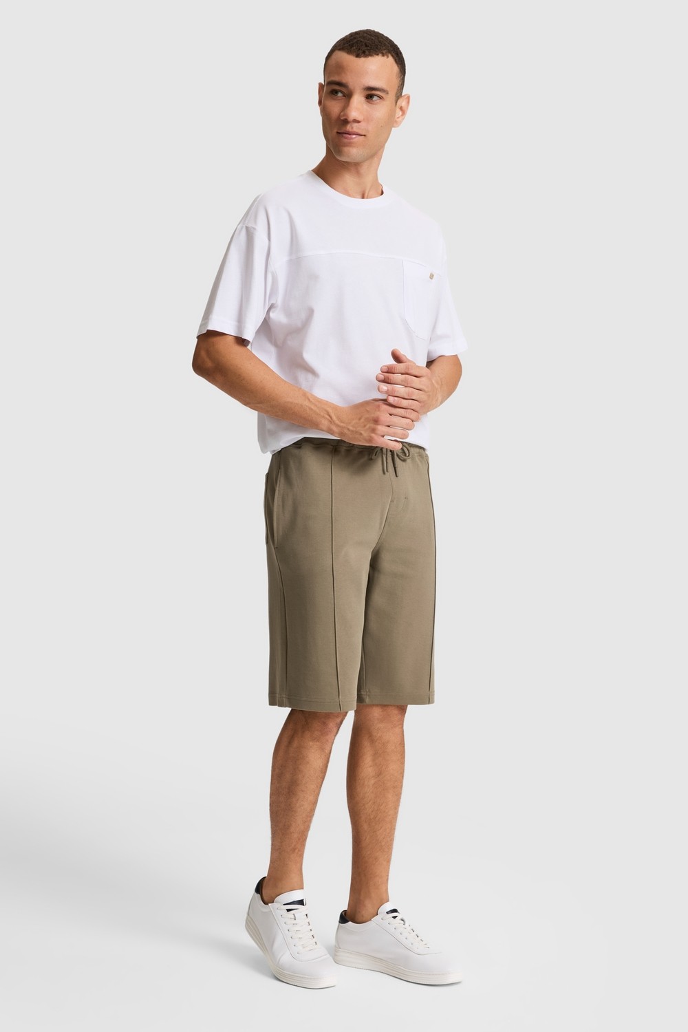 U.S. Polo Assn. Erkek Haki Şort (Örme) 50327203-VR027 görsel 3