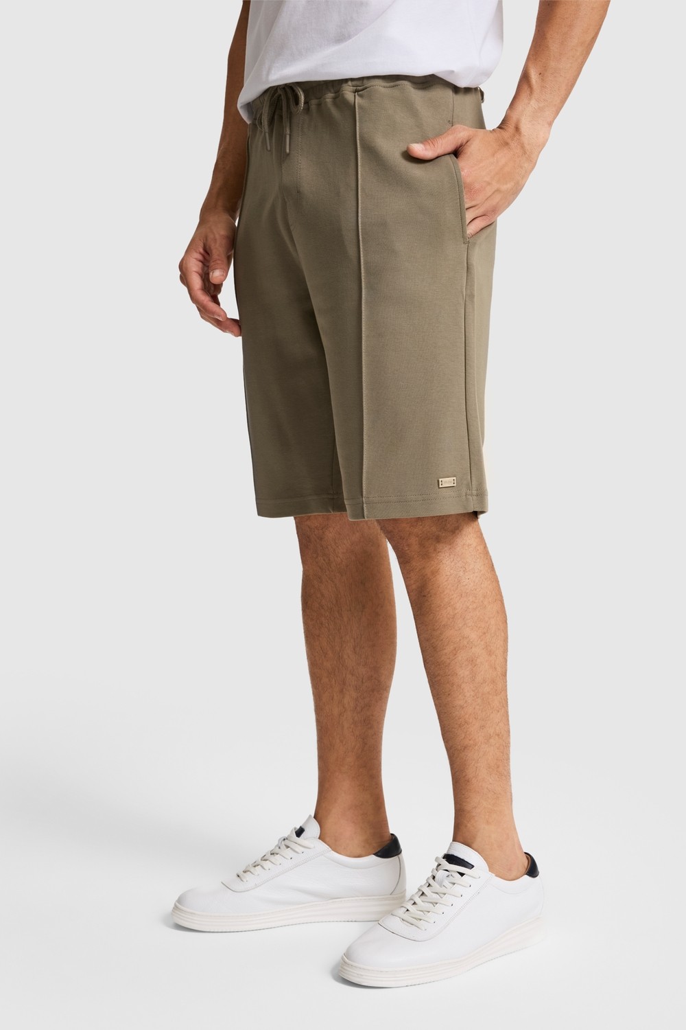 U.S. Polo Assn. Erkek Haki Şort (Örme) 50327203-VR027 görsel 4