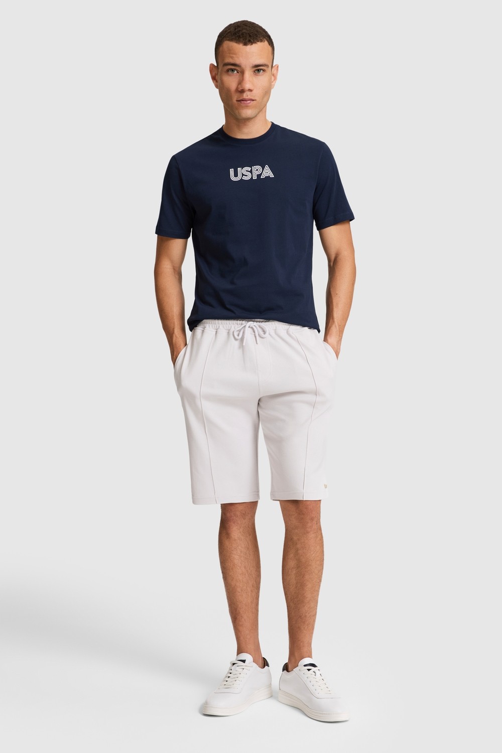 U.S. Polo Assn. Erkek Haki Şort (Örme) 50327203-VR027 görsel 7