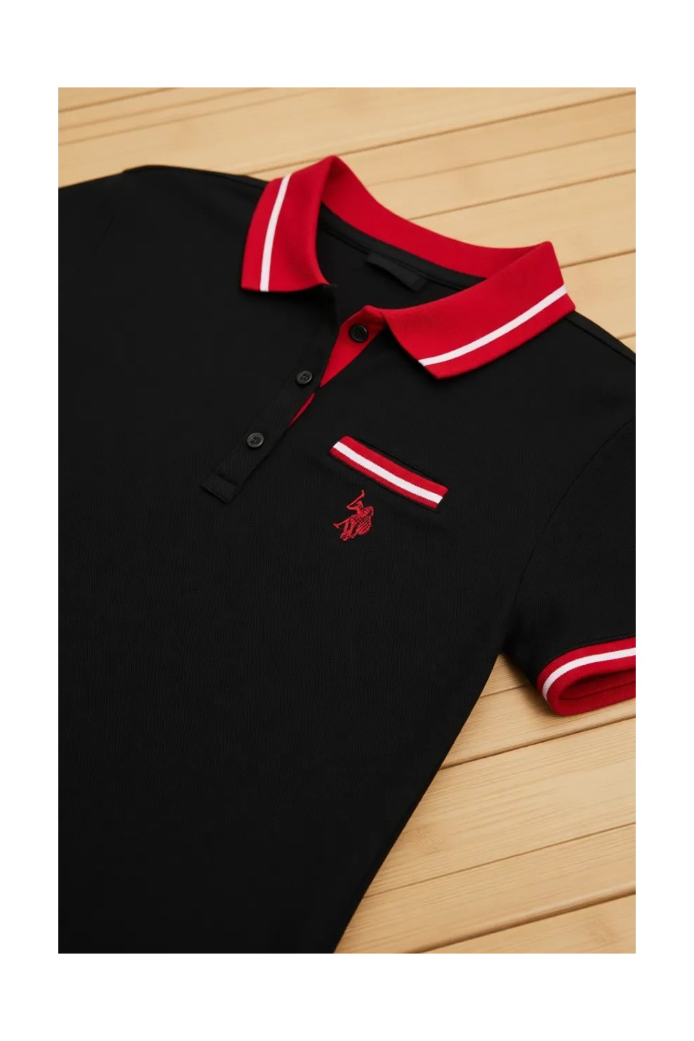 U.S. Polo Assn. Kadın Beyaz Tişört Basic 50323455-VR013 görsel 7