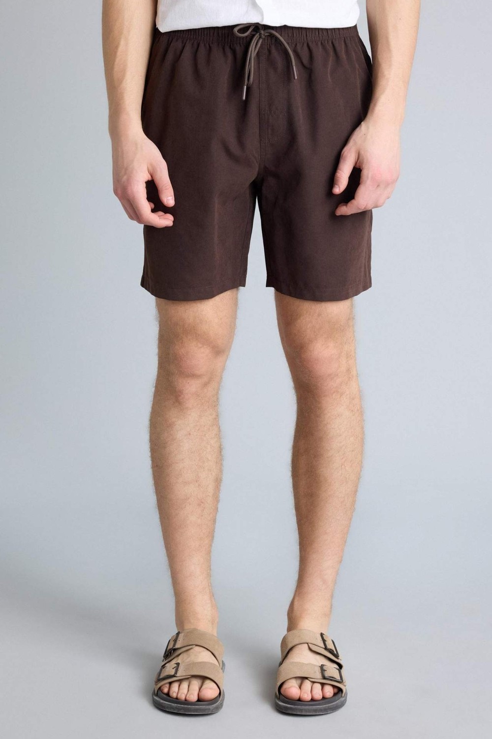 DeFacto Regular Fit Kısa Boy Yumuşak Tuşeli Deniz Şortu E0993AX26HS görsel 4