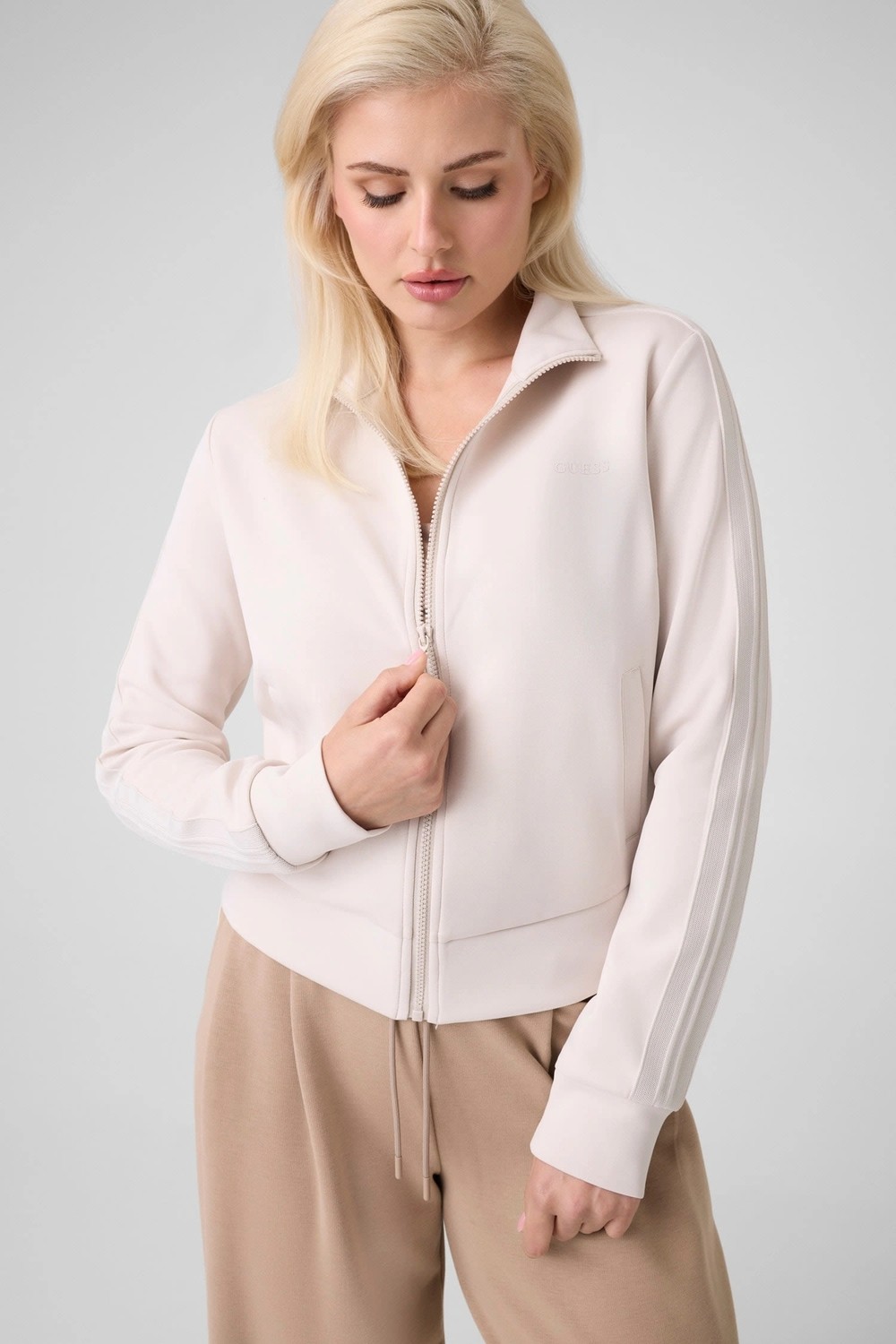 Guess Lyra Kadın Aktif Modal Karışımlı Sweatshirt