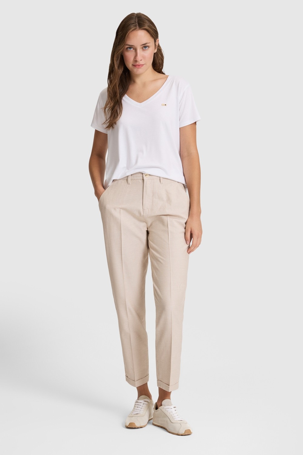 U.S. Polo Assn. Kadın Kum Pantolon (Kanvas-Chino) 50325535-VR085