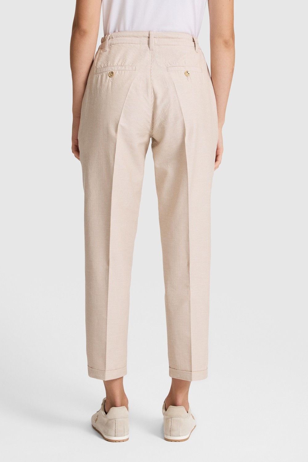 U.S. Polo Assn. Kadın Kum Pantolon (Kanvas-Chino) 50325535-VR085 görsel 5