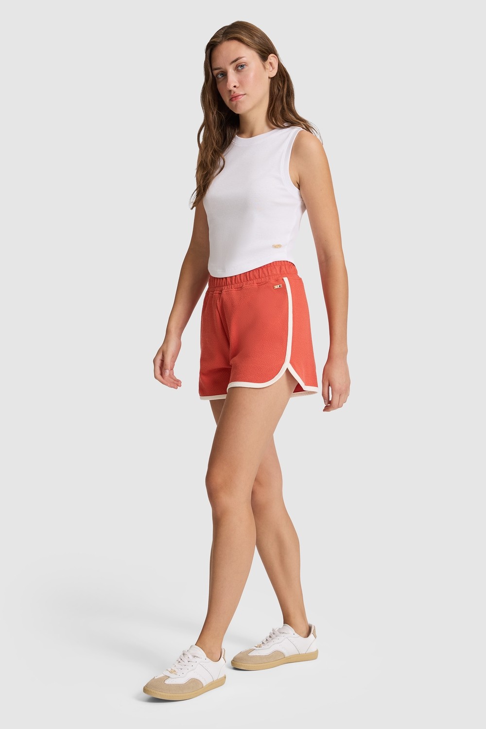 U.S. Polo Assn. Kadın Pudra Şort (Örme) 50323513-VR042 görsel 3
