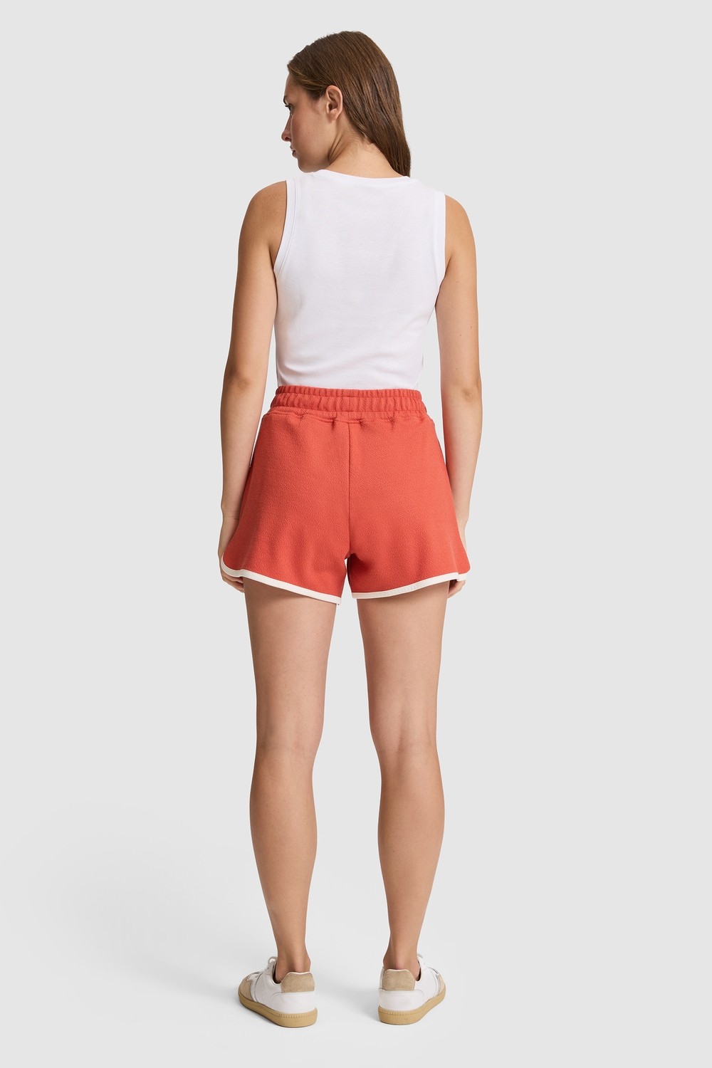 U.S. Polo Assn. Kadın Pudra Şort (Örme) 50323513-VR042 görsel 5