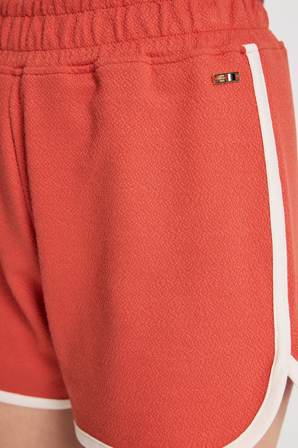 U.S. Polo Assn. Kadın Pudra Şort (Örme) 50323513-VR042 görsel 6