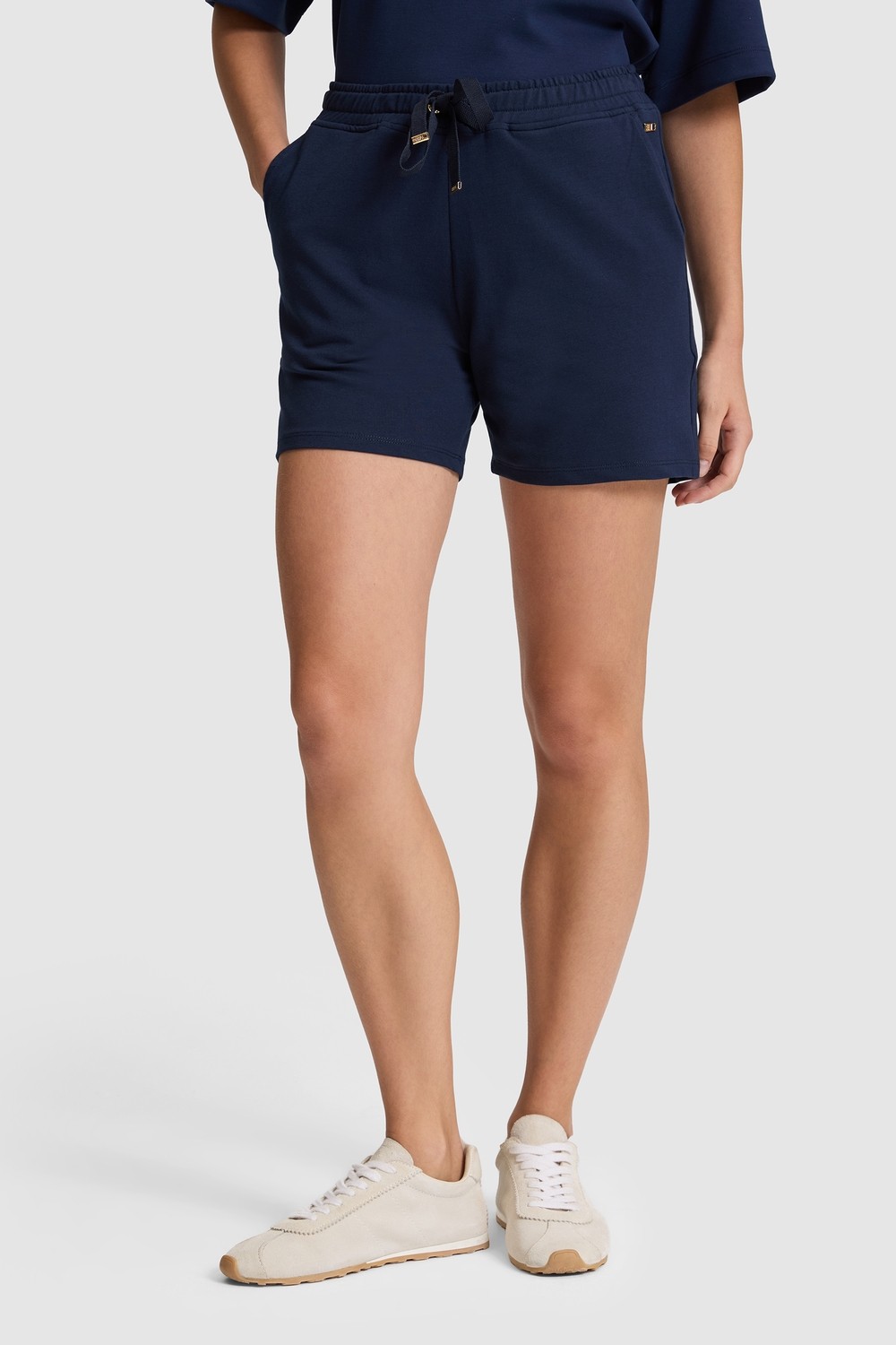 U.S. Polo Assn. Kadın Vizon Şort (Örme) 50323525-VR052 görsel 8