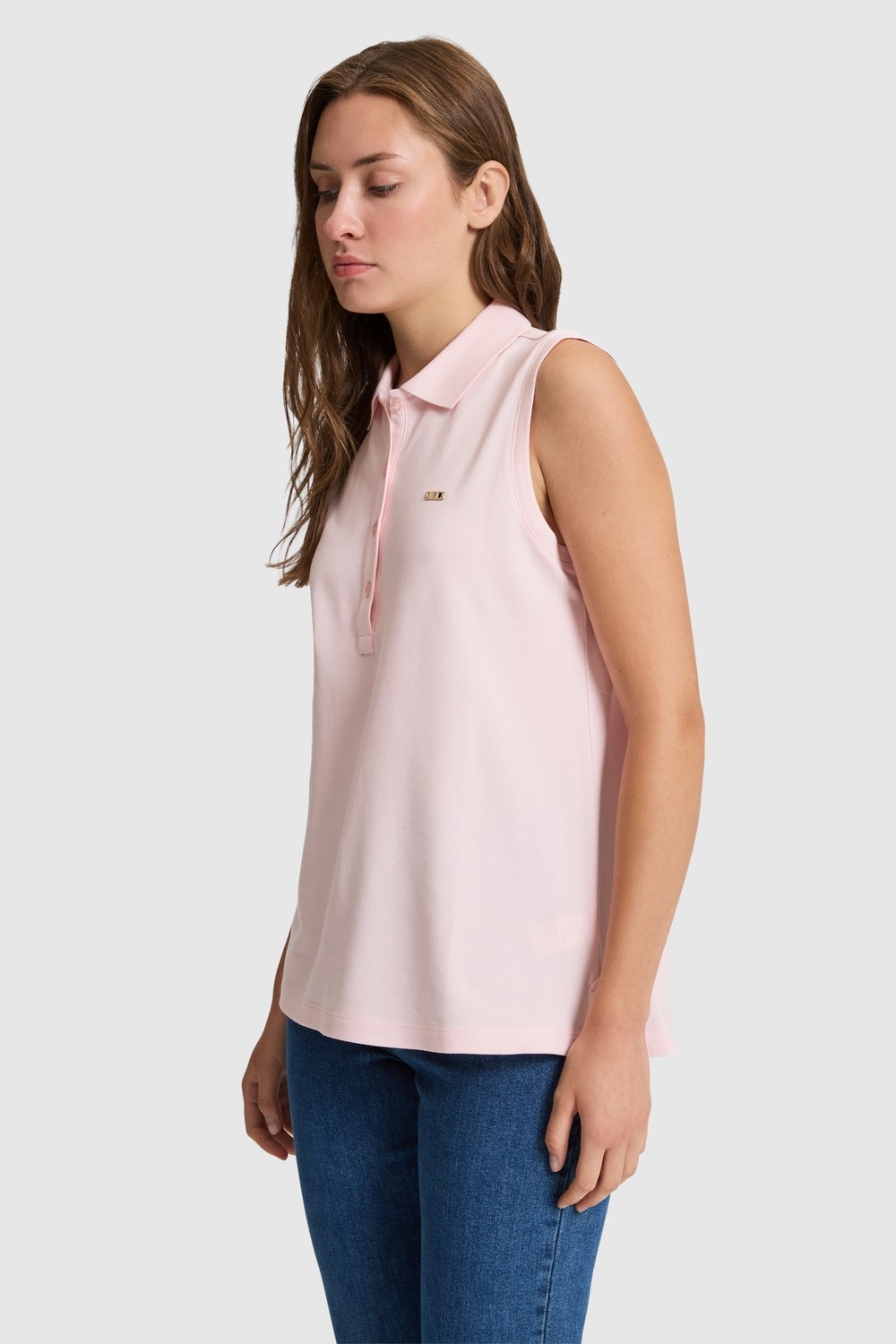 U.S. Polo Assn. Kadın Açık Pembe Tişört 50323574-VR078 görsel 3