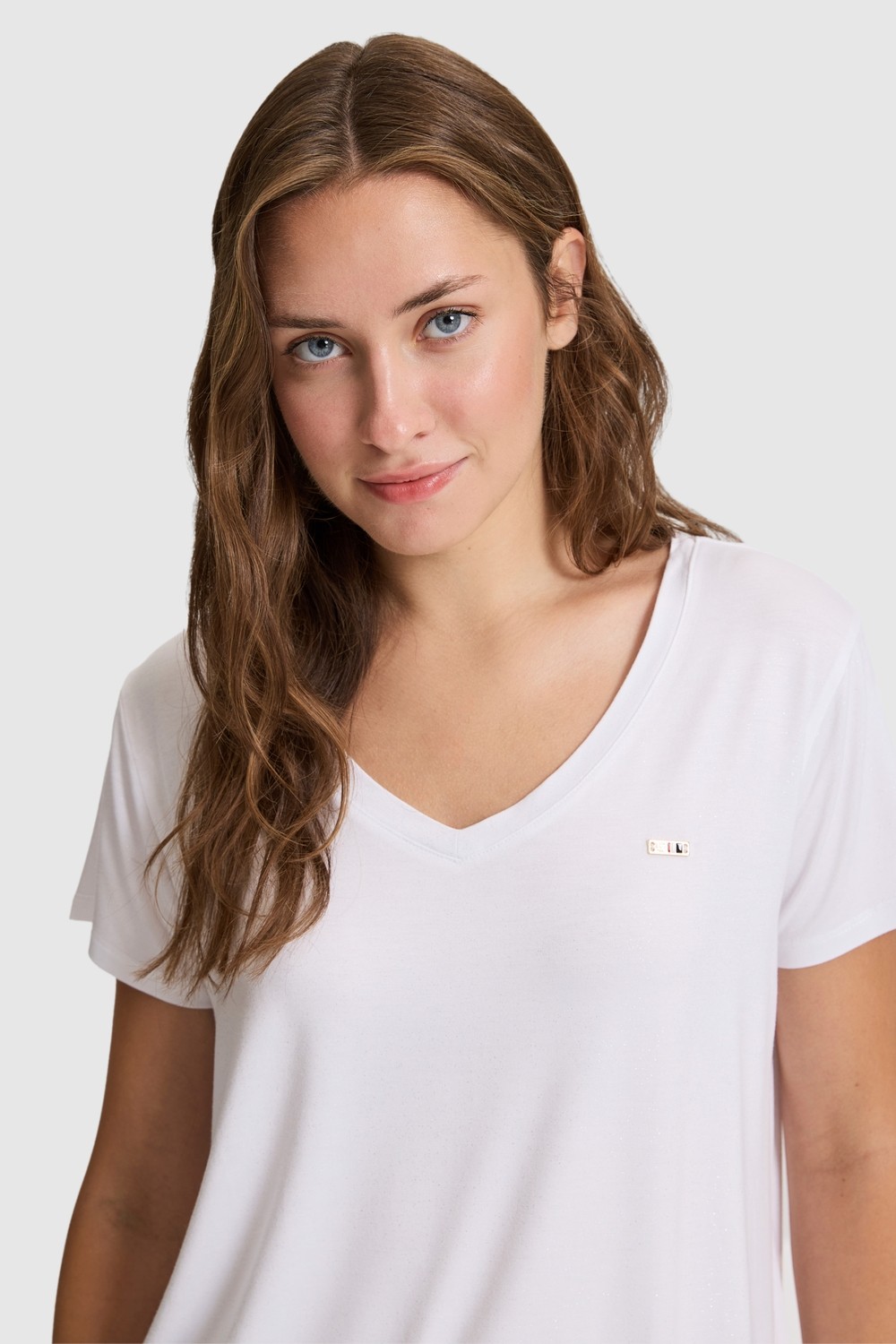 U.S. Polo Assn. Kadın Vişne Tişört 50323573-VR223 görsel 8