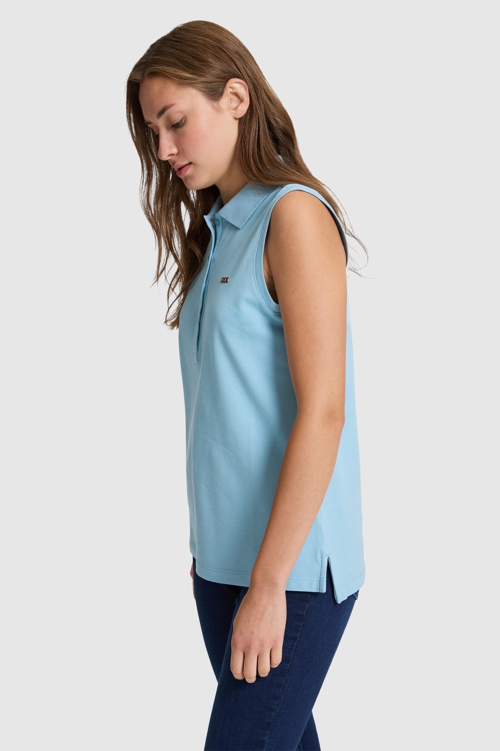 U.S. Polo Assn. Kadın Açık Pembe Tişört 50323574-VR078 görsel 8