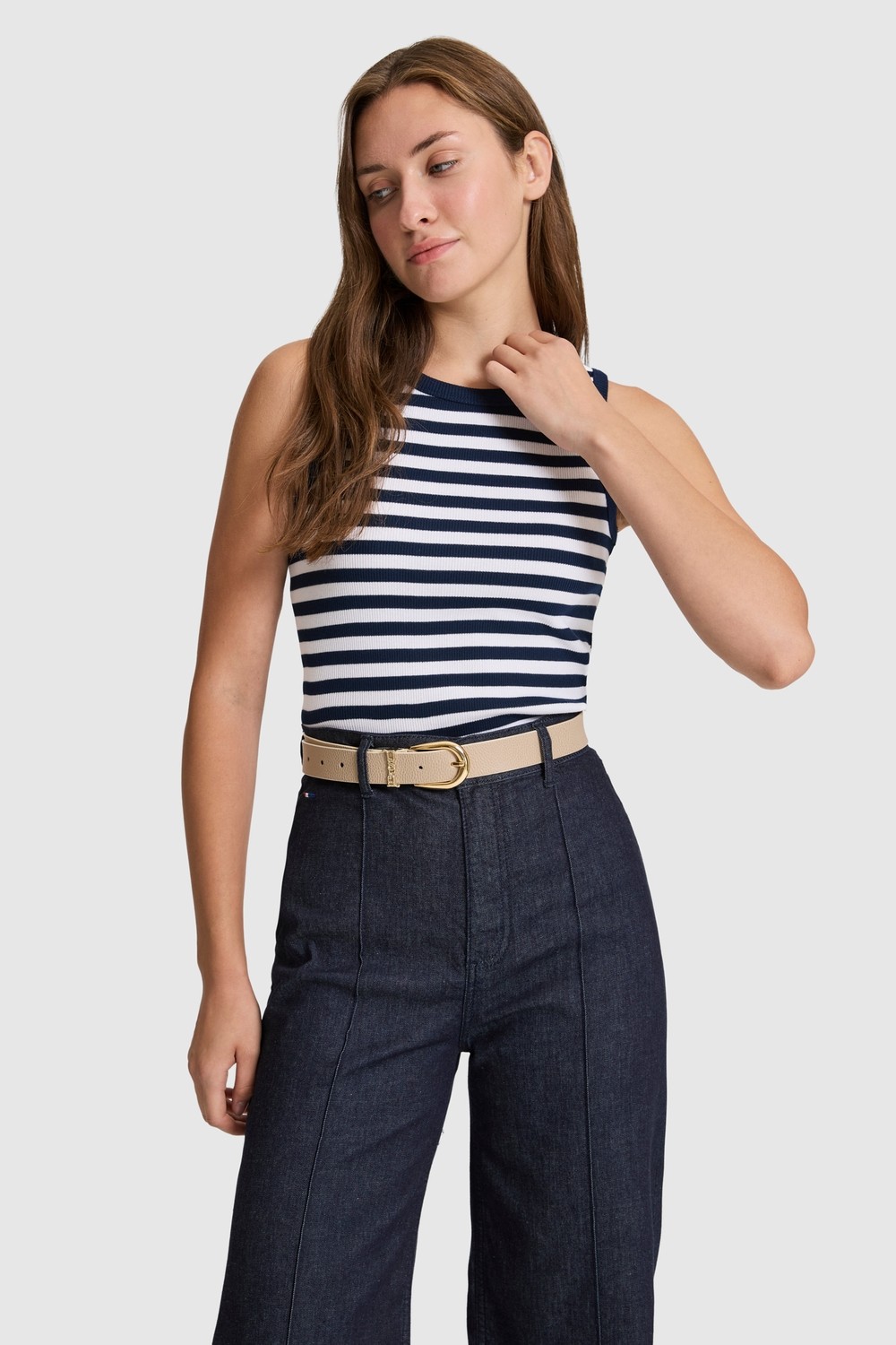 U.S. Polo Assn. Kadın Lacivert Tişört 50323549-VR033 görsel 3