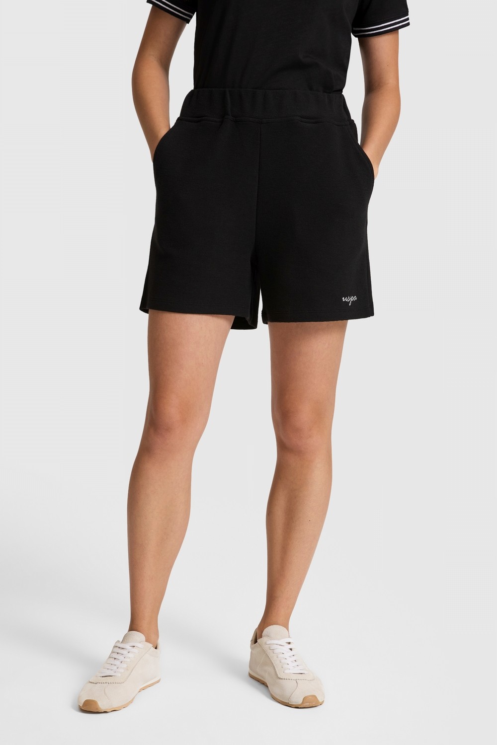 U.S. Polo Assn. Kadın Haki Şort (Örme) 50323506-VR027 görsel 2