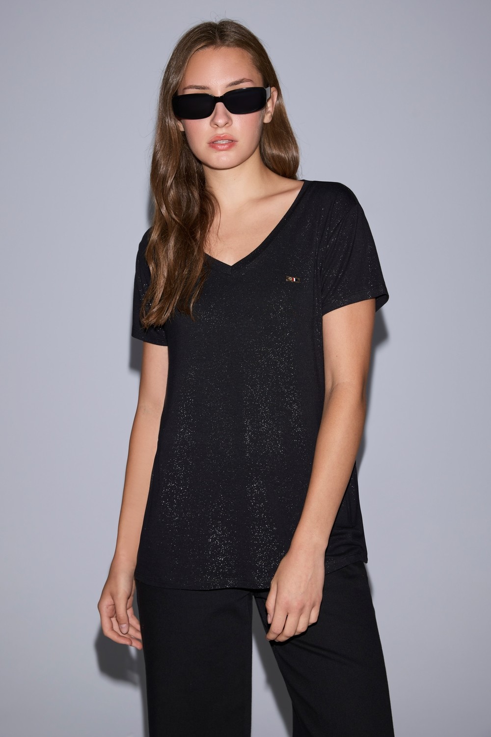 U.S. Polo Assn. Kadın Vişne Tişört 50323573-VR223