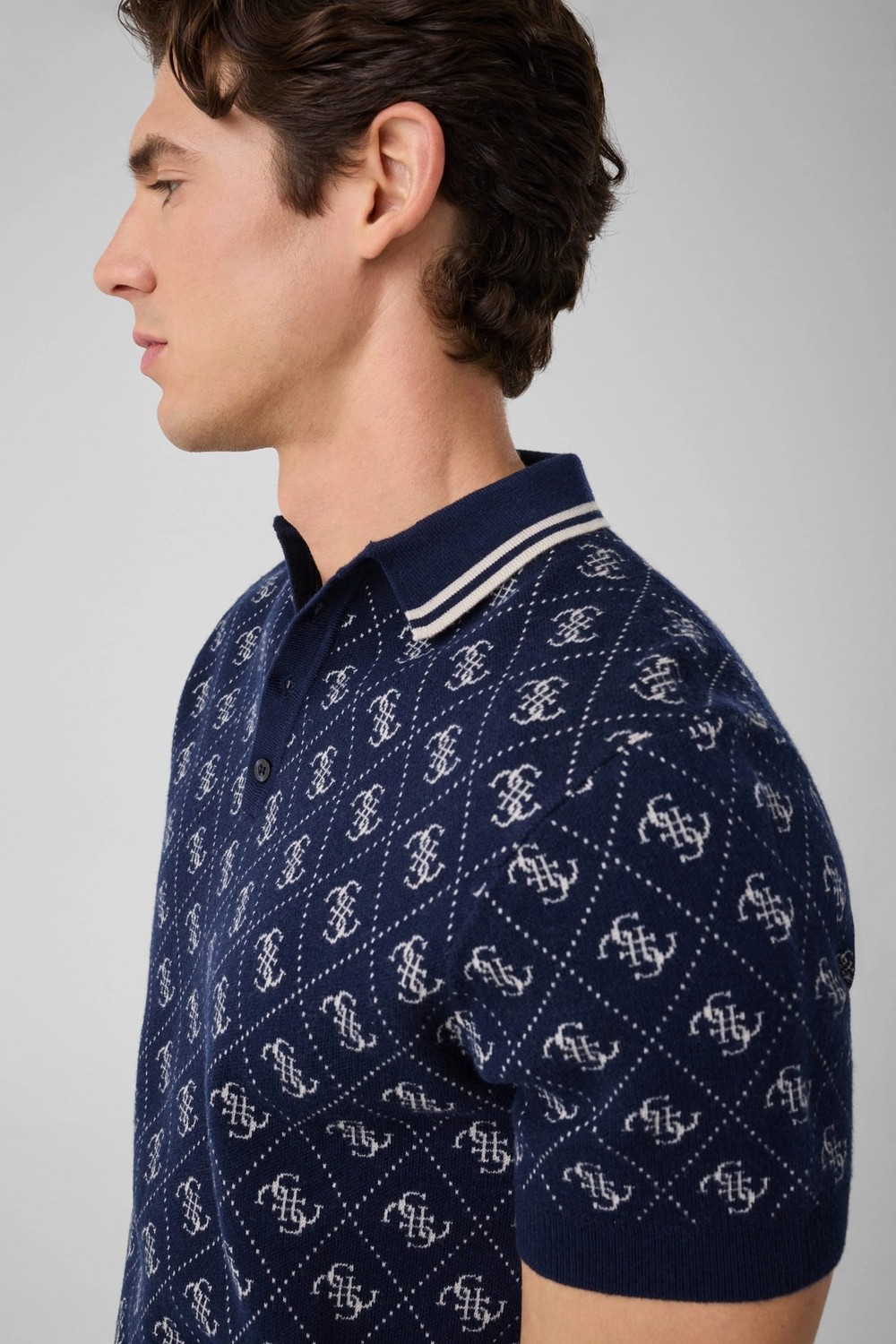 Guess Marlin Erkek Yün Karışımlı Triko görsel 4