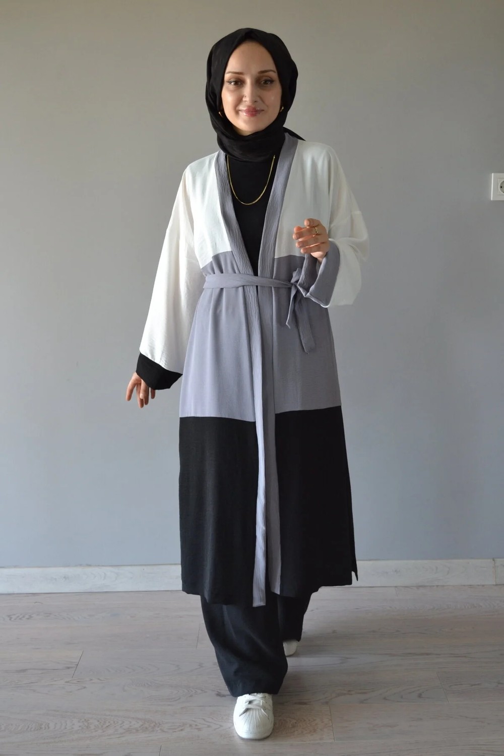 Aysun Aydemir Üç Renk Aerobin Ikili Kimono Takım görsel 5